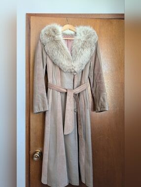 Pennylane Coat With Fox Fur Collar
